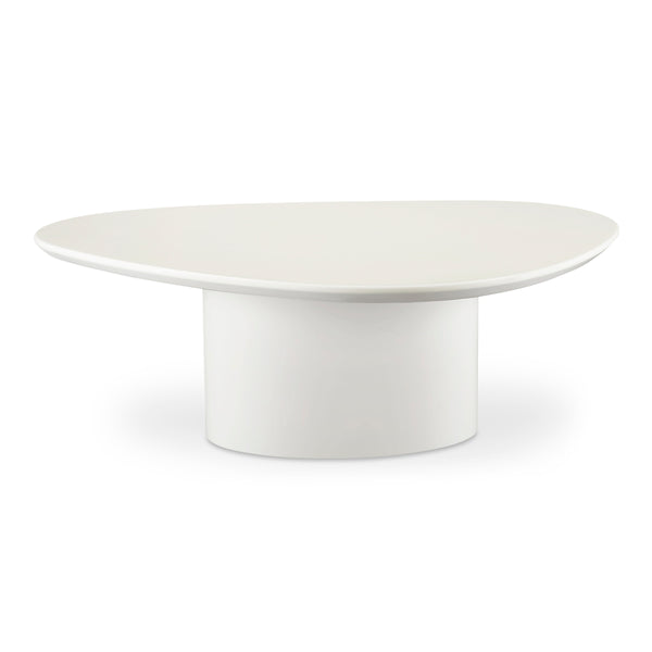 Moe's Eden Ivory Lacquer Coffee Table