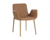 LUCANO DINING ARMCHAIR - MILLIKEN COGNAC