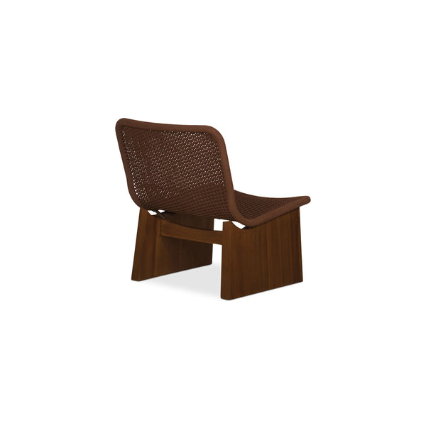 Moe's Savanna Outdoor Accent Chair in Brown