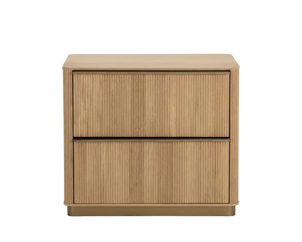 KALLA NIGHTSTAND - RUSTIC OAK