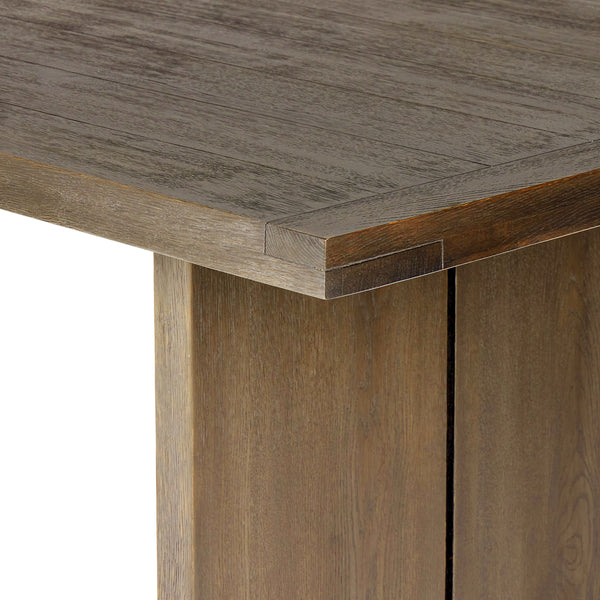 Warby Dining Table 94" in Worn Oak