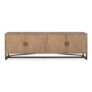 Moe's Sierra Media Unit Natural Reclaimed Pine