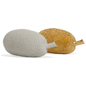 Cream Jackfruit 16.5"L Resin