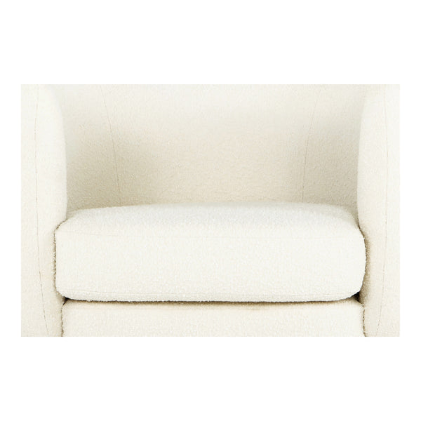 Moe's Koba Chair in Maya White