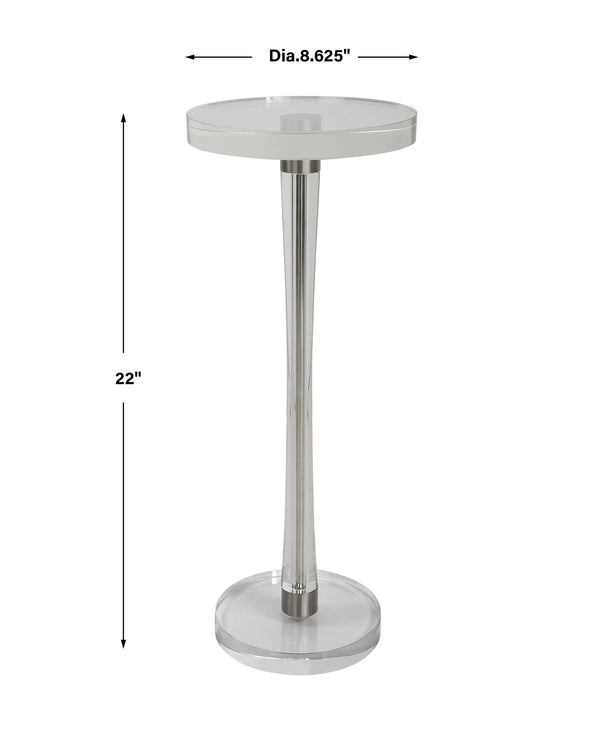 Pria Crystal Drink Table