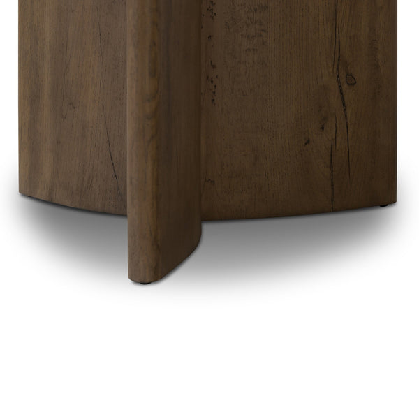 Toli End Table - Italian White Marble
