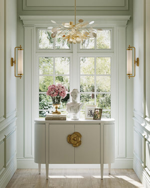 Latimer Brass Wall Sconce In Antique Brass
