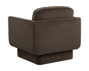 EVERTON ARMCHAIR - MEG DARK BROWN