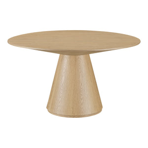 Moe's Otago 47" Round Dining Table in Oak