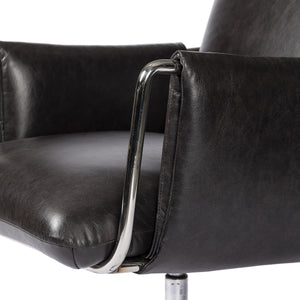 Sherman Desk Chair - Sonoma Black