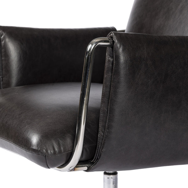 Sherman Desk Chair - Sonoma Black