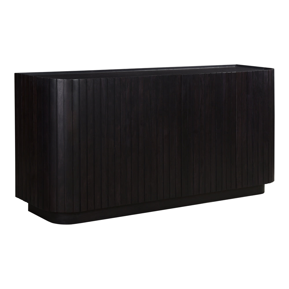 Moe's Povera 4 Door Black Sideboard