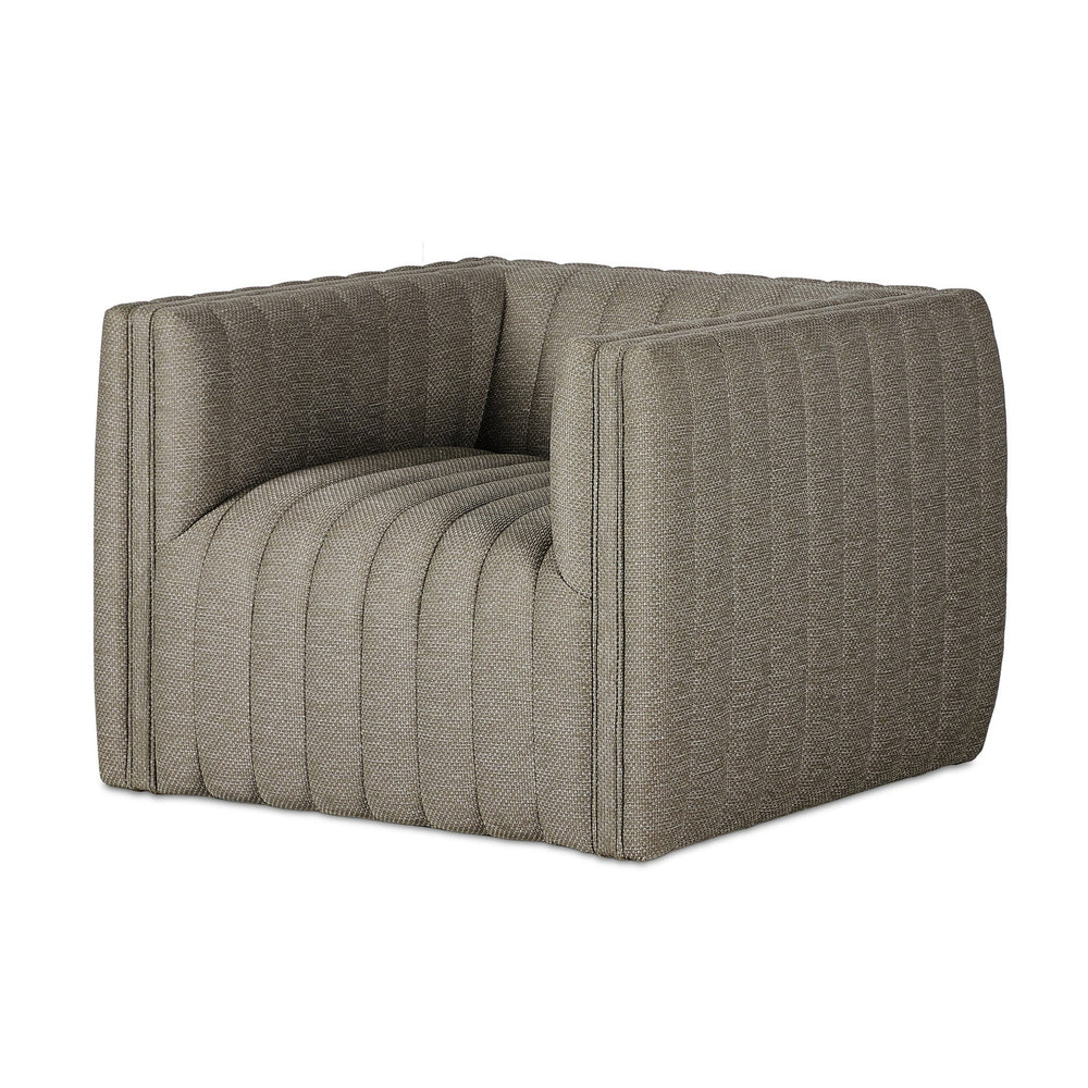 Augustine Outdoor Swivel Chair - Casa Grey
