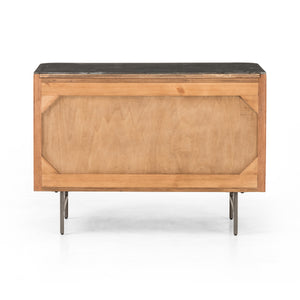 Fletcher Large Nightstand In Terra Brown