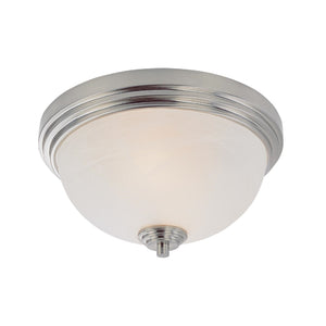 Chelsey 2 Light Flush Mount in Brushed Nickel Finish