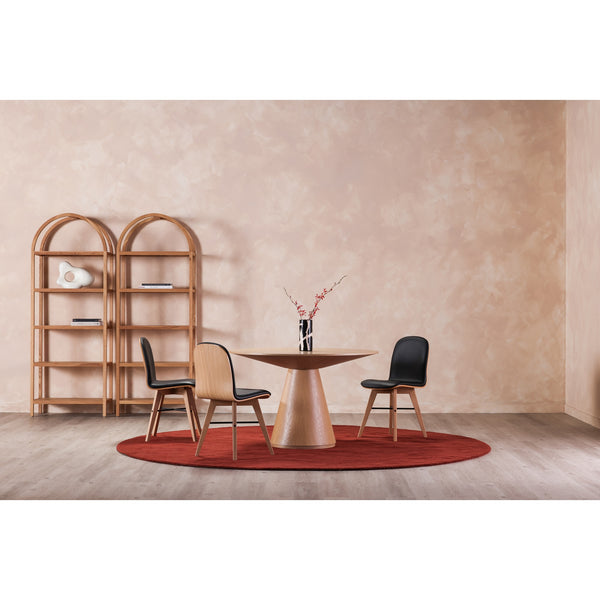 Moe's Otago 47" Round Dining Table in Oak