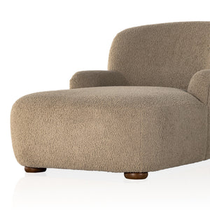 Kadon Chaise Lounge - Sheepskin Camel