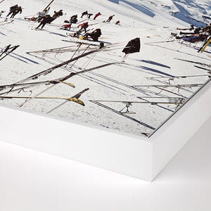 Zermatt Skiing (72" X 48") In Slim Aarons's Showcase In Photography Art