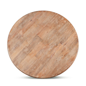 San Rafael 48" Round Dining Table Antique Oak