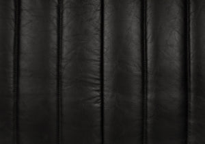 Khann Sofa, Ebony Black Leather