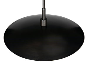 Anton Pendant, Metal with Aged Brass Finish