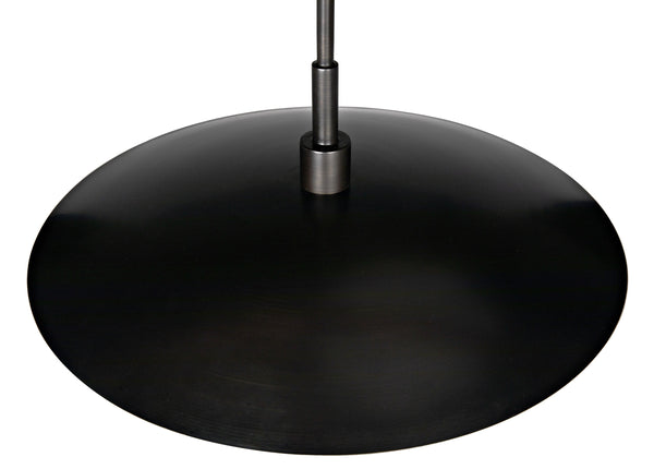 Anton Pendant, Metal with Aged Brass Finish