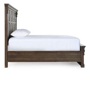 Adelaide Solid Wood Bed in Cocoa Brown - Cal King