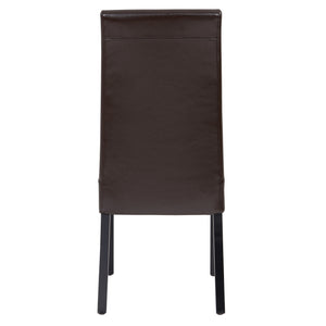 Valencia Leather Chair In Brown