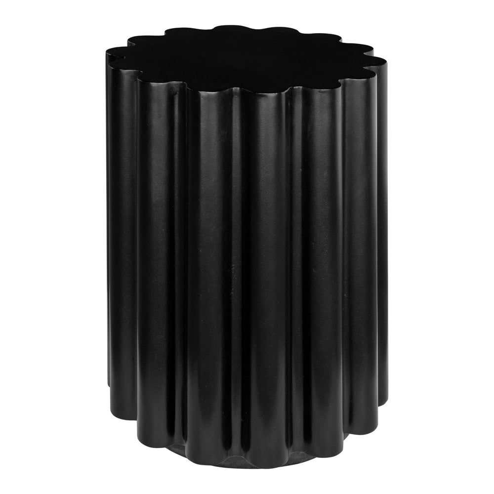 Moe's Taffy Accent Table Black Concrete
