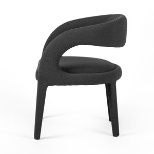 Hawkins Dining Chair In Fiqa Boucle Chrcl