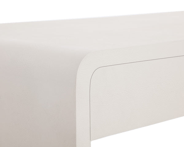 ILONA DESK - OYSTER SHAGREEN