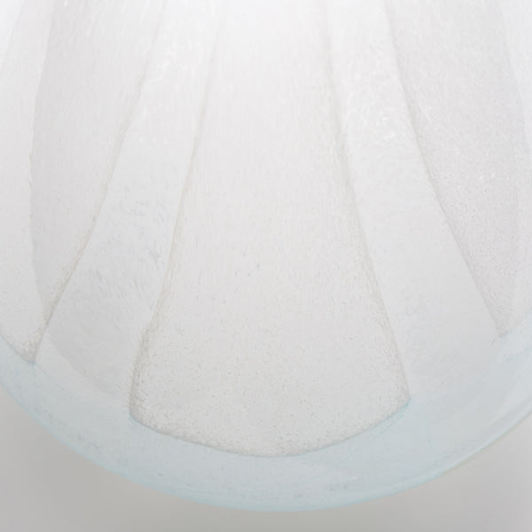 Small Backdrift Vase in Sky Blue and White