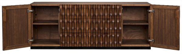 Alameda Large Sideboard in Dark Walnut Finish