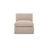 Moe's Cates Slipper Chair in Beige