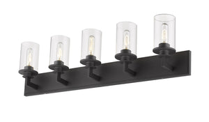 Savannah 5 Light Vanity in Bronze Finish