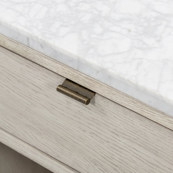 Viggo Nightstand In Vintage White Oak