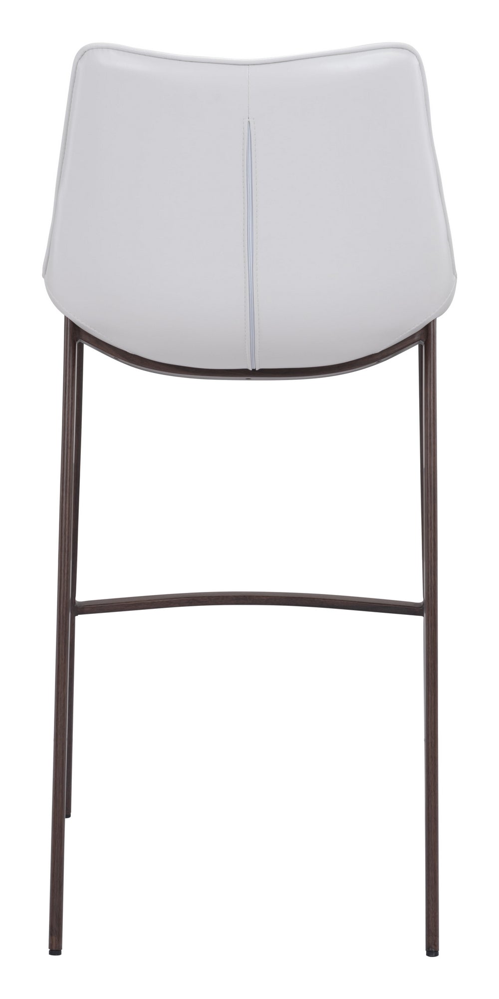 Magnus Barstool (Set of 2) White & Walnut