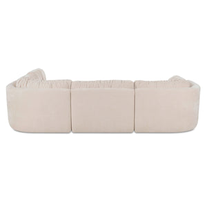 Matina Classic L Modular Sectional in Oatmeal