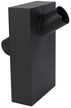 Topo Lamp, Black Steel
