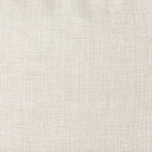Jacklyn Cream Linen Square Decorative Pillow Cover