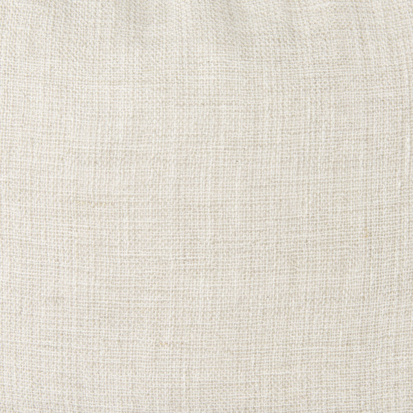 Jacklyn Cream Linen Square Decorative Pillow Cover
