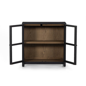 Millie Small Cabinet In Drifted Matte Black