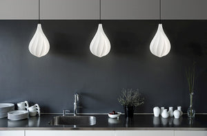 Alva Mini Hardwired Pendant with Black Cord