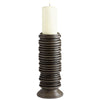 Large Provo Candleholder in Black