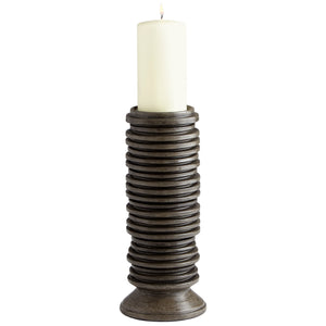 Large Provo Candleholder in Black