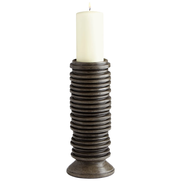 Large Provo Candleholder in Black
