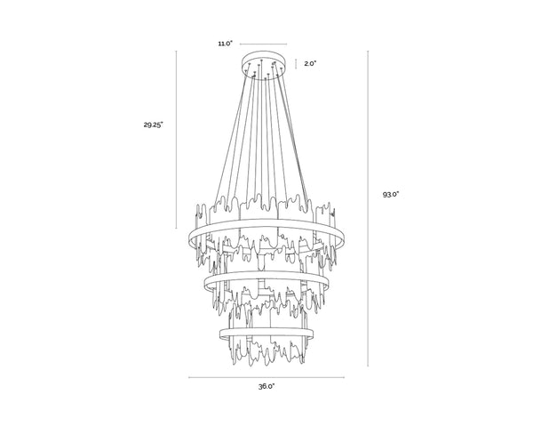 ICARUS CHANDELIER - SMALL