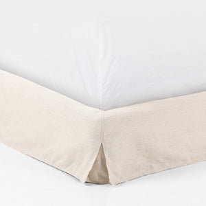 Aidan King Size Slipcover Bed - Brussels Natural