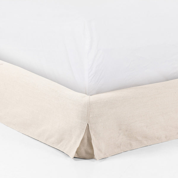 Aidan King Size Slipcover Bed - Brussels Natural