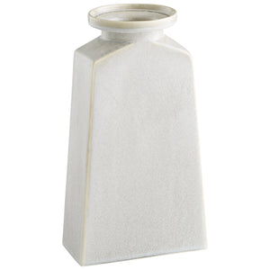 Santorini Vase in Oyster Silver